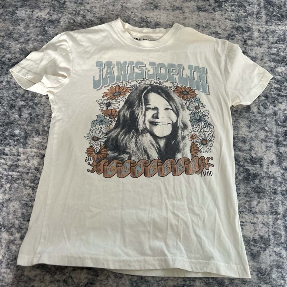 White Graphic Kids T-Shirt